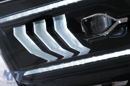 Phares LED pour Ford Mustang V Pre-Facelift 2005-2009 Feux Virage Dynamiques Headlights-image-6107220