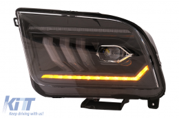 Phares LED pour Ford Mustang V Pre-Facelift 2005-2009 Feux Virage Dynamiques Headlights-image-6107221