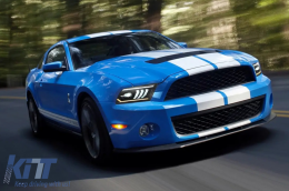 Phares LED pour Ford Mustang V Pre-Facelift 2005-2009 Feux Virage Dynamiques Headlights-image-6107677