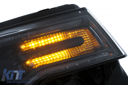 Phares LED pour Jeep Grand Cherokee IV WK2 Facelift 2014-2020 Feux Clignotant Dynamiques-image-6110612