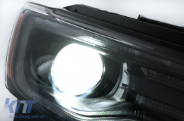 Phares LED pour Jeep Grand Cherokee IV WK2 Facelift 2014-2020 Feux Clignotant Dynamiques-image-6110615