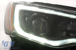 Phares LED pour Jeep Grand Cherokee IV WK2 Facelift 2014-2020 Feux Clignotant Dynamiques-image-6110625