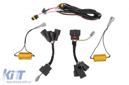 Phares LED pour Jeep Grand Cherokee IV WK2 Facelift 2014-2020 Feux Clignotant Dynamiques-image-6110632