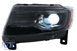 Phares LED pour Jeep Grand Cherokee IV WK2 2011-2013 Feux Clignotant Dynamiques-image-6110590