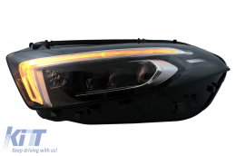 Phares LED pour Mercedes Classe A W177 V177 2018-2022 Conversion Halogène en LED-image-6106132