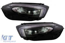 Phares LED pour Mercedes Classe A W177 V177 2018-2022 Conversion Halogène en LED-image-6106139