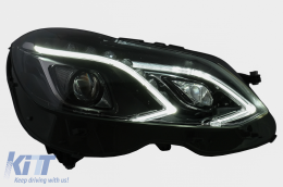 Phares LED pour Mercedes Classe E W212 2009-2012 Facelift Design-image-6016481