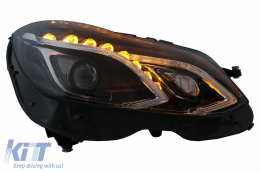 Phares LED pour Mercedes Classe E W212 2009-2012 Facelift Design-image-6100109
