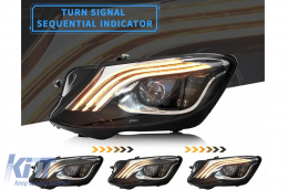 Phares LED pour Mercedes Classe S W222 2013-2017 Facelift Look Dynamic Signal-image-6103512