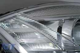 Phares LED pour Mercedes S W221 2005-2009 Facelift Look Dynamique Tournant Lumières-image-6081107