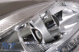 Phares LED pour Mercedes S W221 2005-2009 Facelift Look Dynamique Tournant Lumières-image-6081122