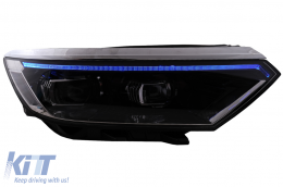 Phares LED pour VW Passat B8 3G Facelift 16-19 Feux dynamiques séquentiels-image-6069500