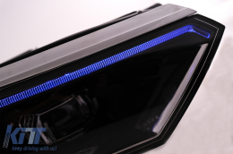 Phares LED pour VW Passat B8 3G Facelift 16-19 Feux dynamiques séquentiels-image-6069501