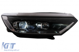 Phares LED pour VW Passat B8 3G Facelift 16-19 Feux dynamiques séquentiels-image-6069505