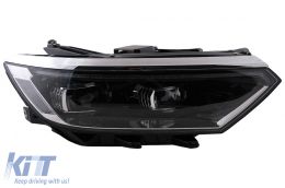 Phares LED pour VW Passat B8 3G Facelift 16-19 Feux dynamiques séquentiels-image-6069507