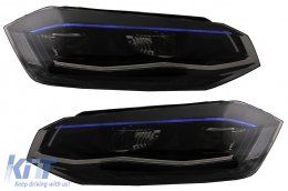Phares LED pour VW Polo AW MK6 2018-2020 Feux Dynamique Séquentiel Clignotants-image-6082617