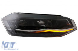 Phares LED pour VW Polo AW MK6 2018-2020 Feux Dynamique Séquentiel Clignotants-image-6082621
