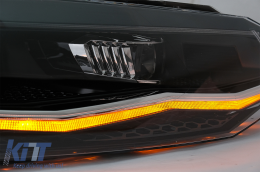 Phares LED pour VW Polo AW MK6 2018-2020 Feux Dynamique Séquentiel Clignotants-image-6082623