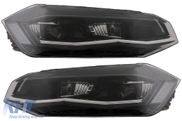 Phares LED pour VW Polo AW MK6 2018-2020 Feux Dynamique Séquentiel Clignotants-image-6082630