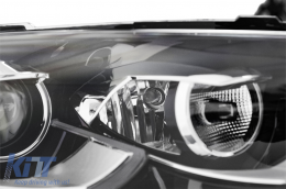 Phares LED pour VW Scirocco 137 2008-2014 Clignotants Dynamiques Noir Headlights-image-6211458