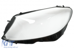 Phares Lens Verres pour Mercedes C W205 Berline S205 T-Modèle 14-18 Clair-image-6085809