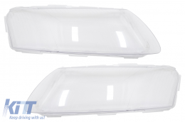 image-17-Phares Lentille Lunettes pour Audi A6 4F C6 Berline Avant 05-11 clair