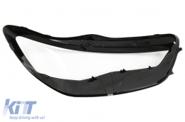 Phares Lentille Lunettes pour Audi A6 Facelift 4G C7 Berline Avant 2015-2018 Dégager-image-6085802