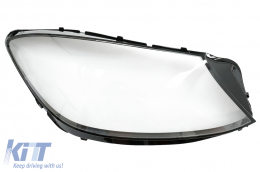 Phares Lentille Lunettes pour Mercedes Classe S W222 Facelift 2017-2020 Transparent-image-6085826