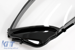 Phares Lentille Lunettes pour Mercedes Classe S W222 Facelift 2017-2020 Transparent-image-6085830