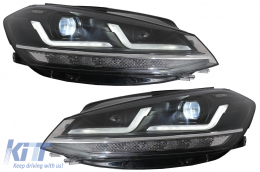 Phares Osram Full LED LEDriving pour VW Golf 7.5 pour Halogen Dynamic Sygnal-image-6074758