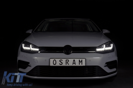 Phares Osram Full LED LEDriving pour VW Golf 7.5 pour Halogen Dynamic Sygnal-image-6074771