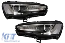 image-16-Phares pour Mitsubishi Lancer 07-17 Projector Clignotants Dynamiques LED DRL
