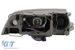 Phares pour Skoda Octavia II 2004-2008 Clignotant Lampe Noir-image-6078916