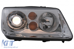 Phares pour VW Bora 09.1998-07.2005 Clignotant Chromés-image-6093506