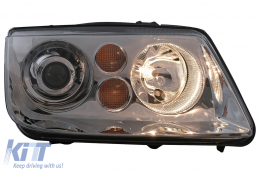 Phares pour VW Bora 09.1998-07.2005 Clignotant Chromés-image-6093512