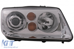 Phares pour VW Bora 09.1998-07.2005 Clignotant Chromés-image-6093516