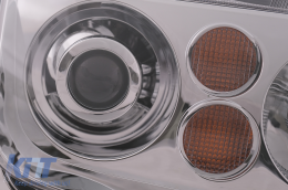 Phares pour VW Bora 09.1998-07.2005 Clignotant Chromés-image-6093519