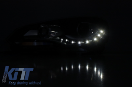 Phares pour VW Golf 6 VI 2008-2012 LED DRL DAYLIGHT GTI Look-image-6015020
