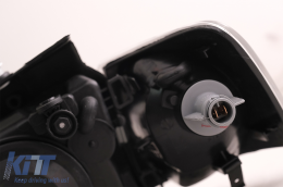 Phares pour VW Passat B5 3B 11.1996-08.2000 Noir LHD-image-6087070