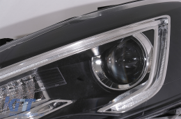 Phares pour VW Polo MK5 6R 6C 61 11-17 Lumière LED Devil Eye Look RHD-image-6077526