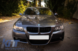 Phares Sourcils pour BMW Série 3 E90 E91 2004-2012-image-6024478