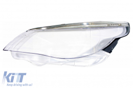 Phares Verres lentille pour BMW 5 E60 E61 Non-LCI 2003-03.2007 Limousine Tournée-image-6066624