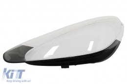 Phares Verres lentilles pour Porche Cayenne II Facelift SUV 92A 14-17 clair-image-6098372