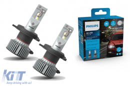 Philips H4 LED Headlamp Bulb 12V 19W Ultinon Pro6000 5800K (1set)