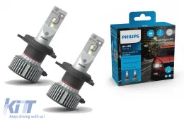 image-64-Philips H4 LED Scheinwerferlampe 12V 19W Ultinon Pro6000 5800K 1 Set