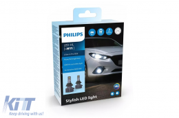 Philips  H11 LED HL Ultinon Pro3022  Fakós kefalís 12V/24V PGJ19-2 6000K 1 set-image-6114597