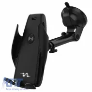 Phone Holder Automatic With Wireless Charger With Suction Cup Pulse Mobile CARHL14-image-6314490