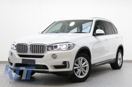 Piastre paramotore Off Road Cromo adatto per BMW X5 F15 2013-2018-image-6026584