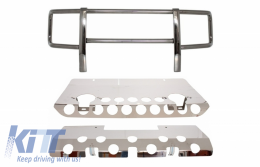 image-4-Piastre paramotore Off Road Under Run per MERCEDES G W463 89-18 con BullBar