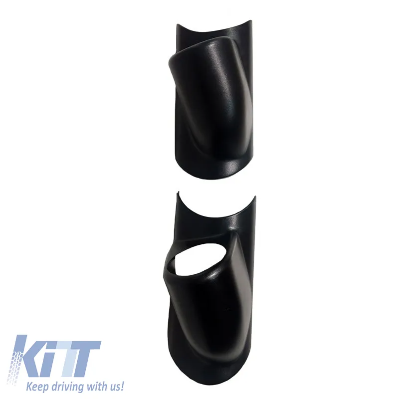 Pillar Gauge Pod Single (1 x 52mm) Black Adjustable